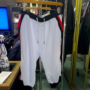 BIYLACLESEN 3/4 Running Pants Mens Capris for Men Basketball Shorts